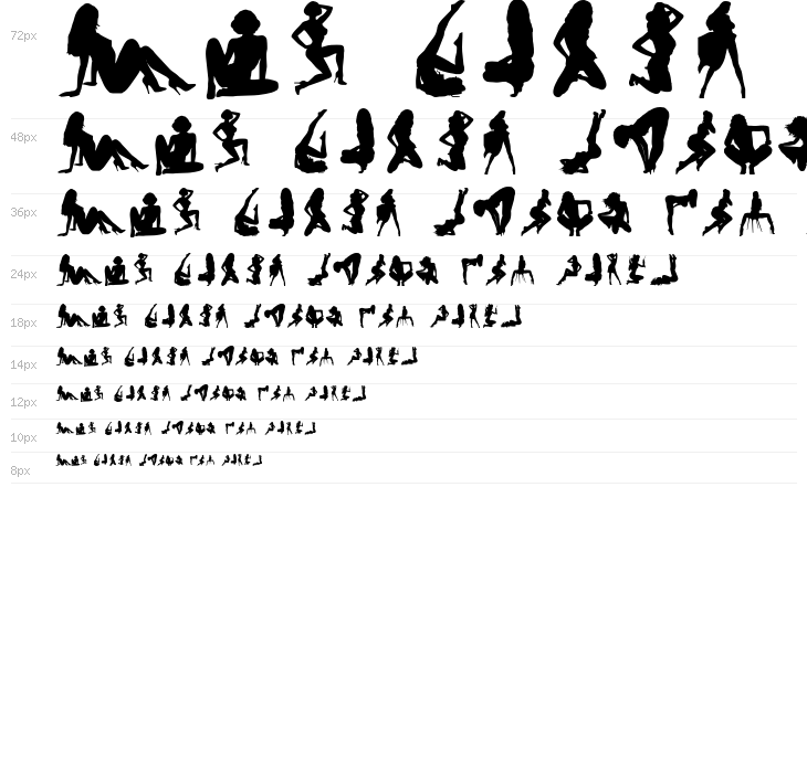 Darrians Sexy Silhouettes 4 Waterfall