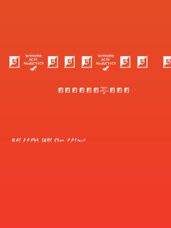 Darrians Sexy Silouettes Poster