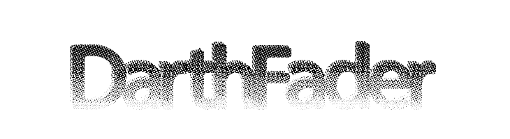 DarthFader  font caratteri gratis