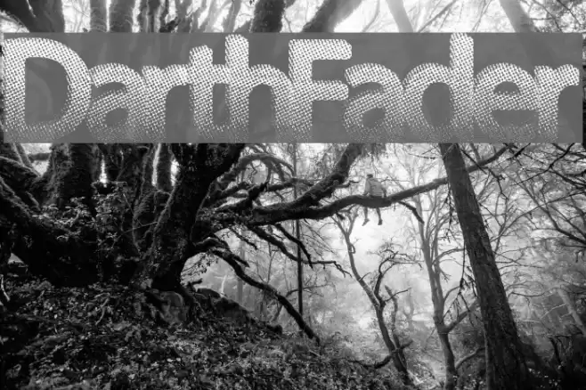 DarthFader Font examples