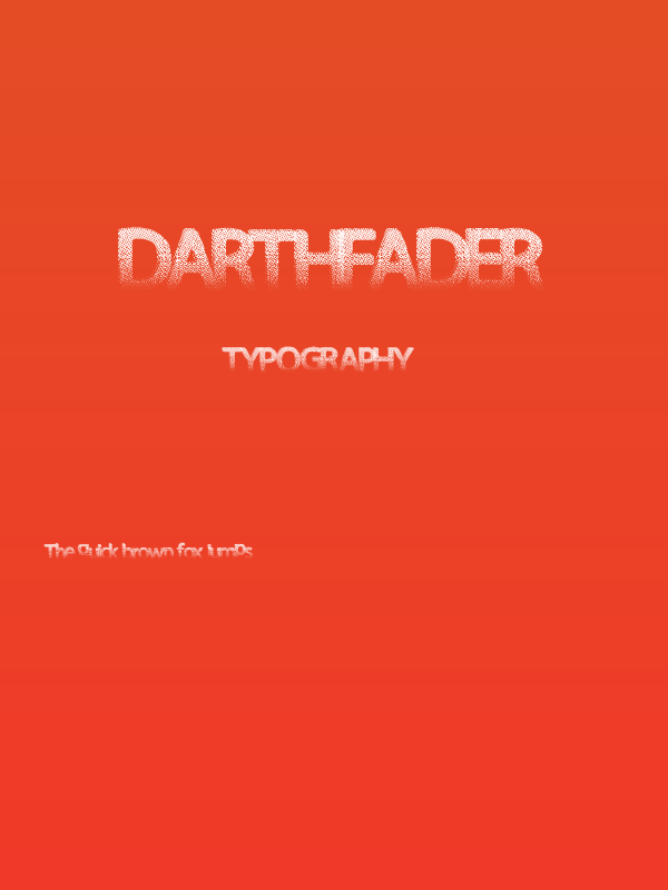 DarthFader Poster