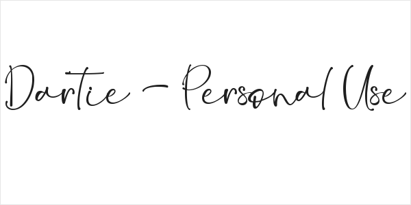 Dartie - Personal Use Logo
