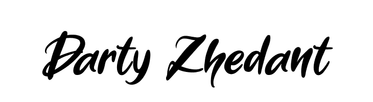 Darty Zhedant  baixar fontes gratis