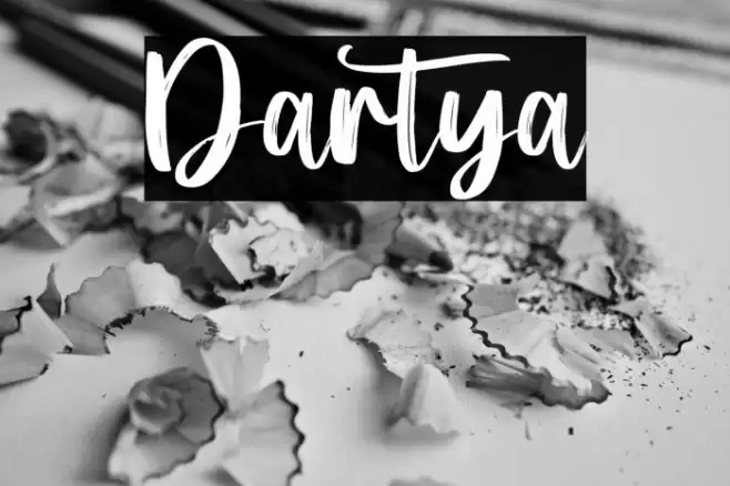 Dartya Font examples