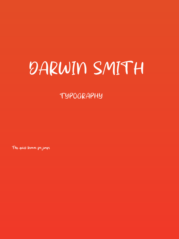 Darwin Smith  Poster