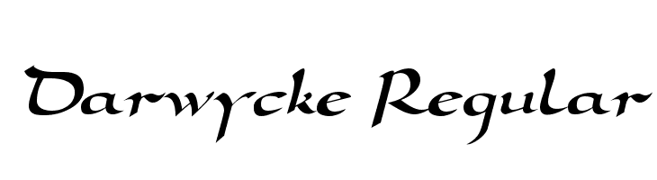 Darwycke Regular Font