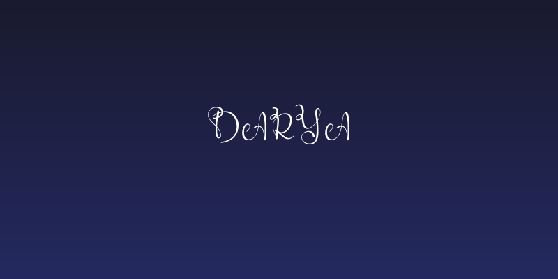 Darya Social Header