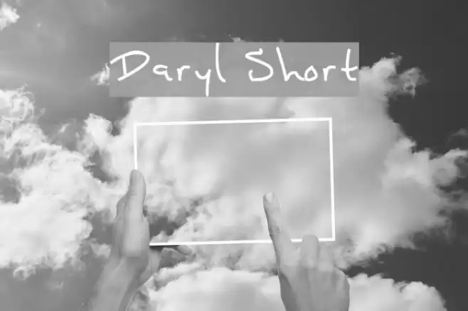 Daryl Short Шрифта examples