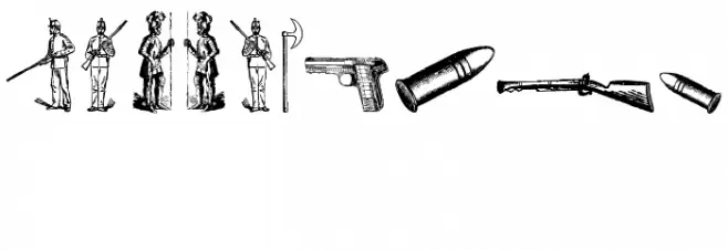 Das Krieg Font OTHER CHARS