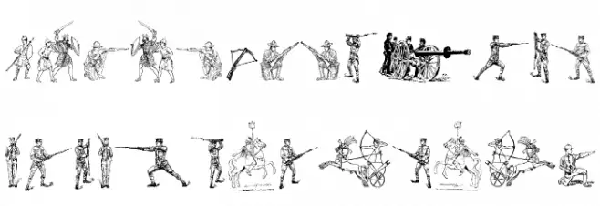 Das Krieg Font Litere mari