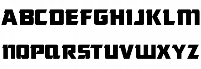 Das Modern フォント 大文字
