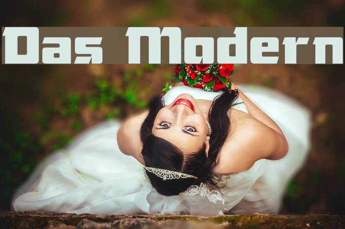 Das Modern Font examples
