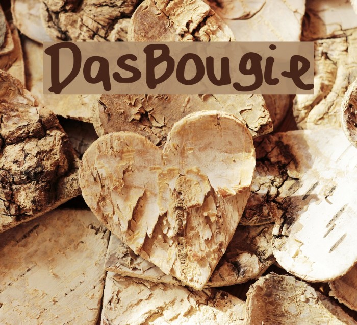 DasBougie Font examples