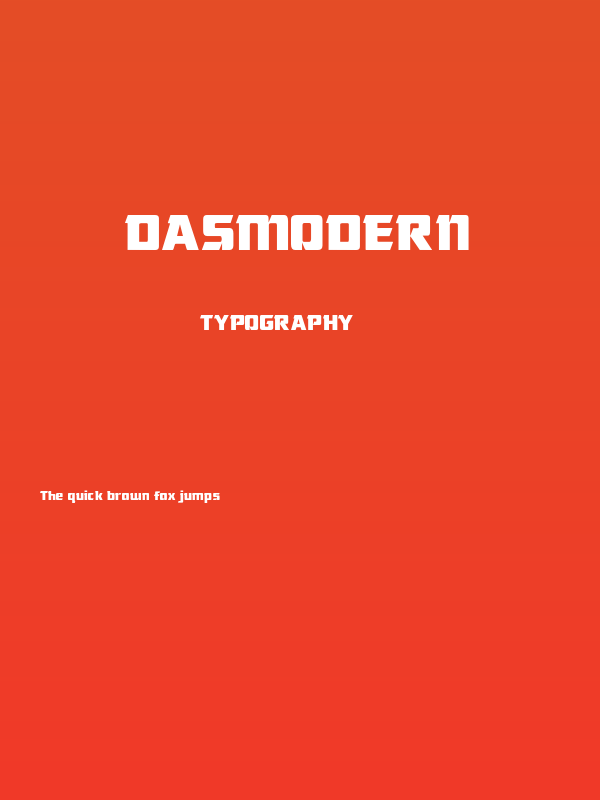 DasModern Poster