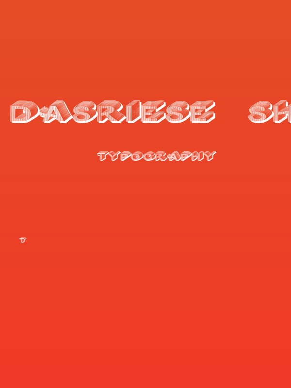 DasRiese Shadow Poster