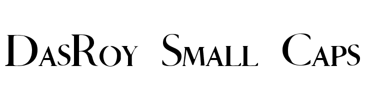 DasRoy Small Caps  font caratteri gratis