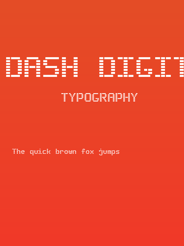 Dash Digital-7 Poster