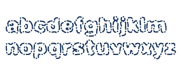 Dash Dot [BRK] Lowercase