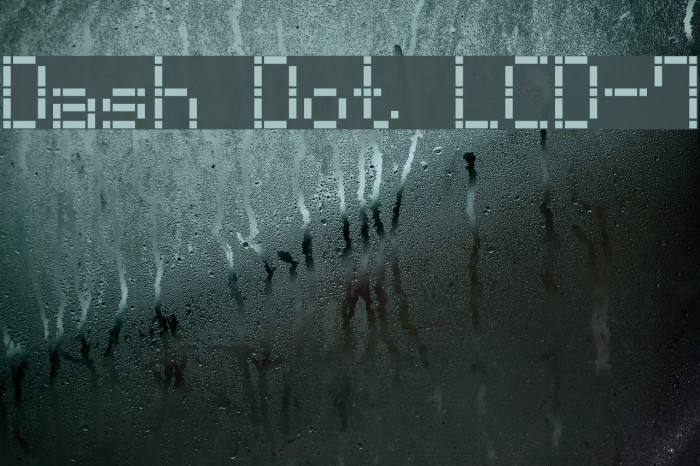 Dash Dot LCD-7 Example 3