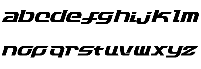 Dash9812 Font Litere mici