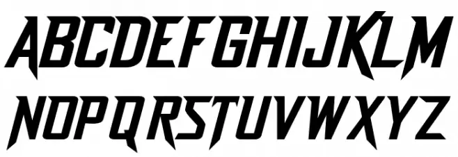 DashHorizon 字体 大写