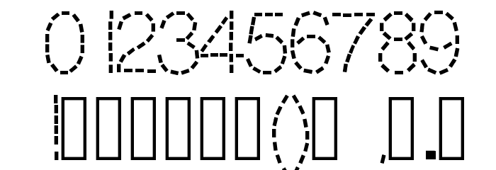 DashNess Font OTHER CHARS