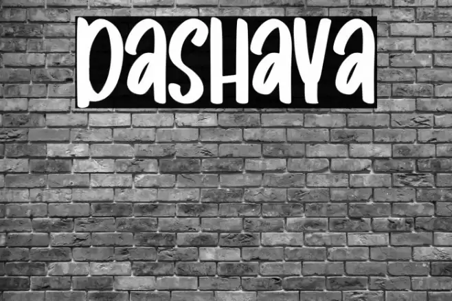 Dashaya Caratteri examples