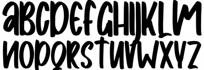 Dashaya خط أحرف صغيرة