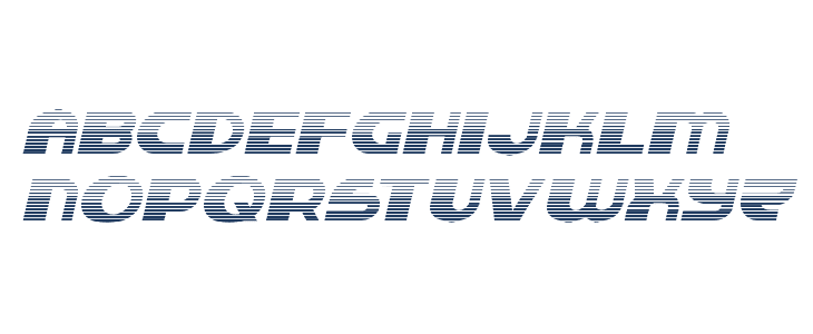 Dashiel Gradient Italic Lowercase