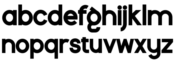Dashing Personal Use Font LOWERCASE