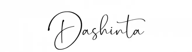 Dashinta  font caratteri gratis
