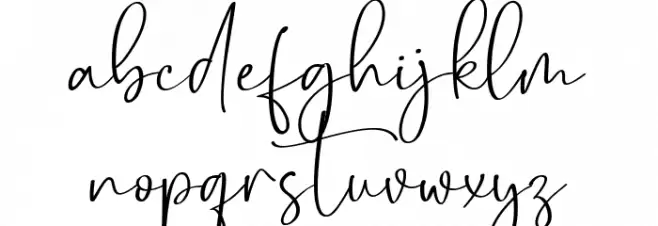 Dashinta फ़ॉन्ट लोअरकेस