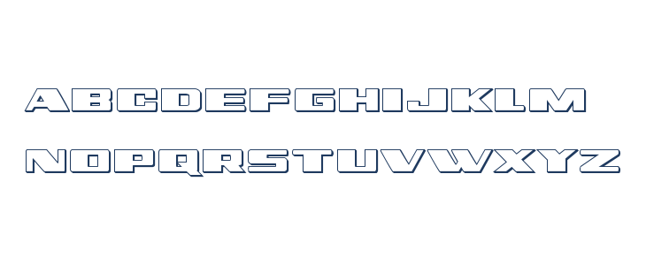 Dassault 3D Lowercase