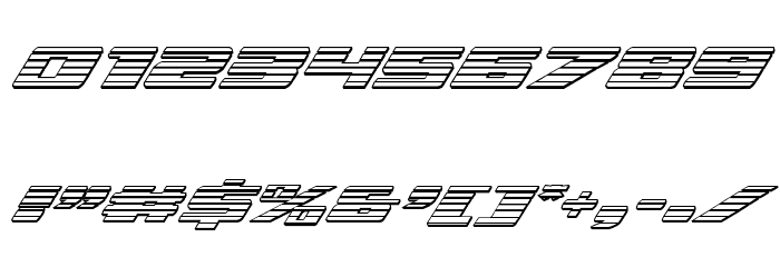 Dassault Chrome Italic Font OTHER CHARS