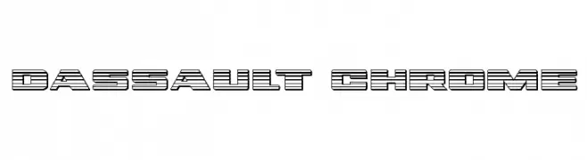 Dassault Chrome  Frei Schriftart Herunterladen
