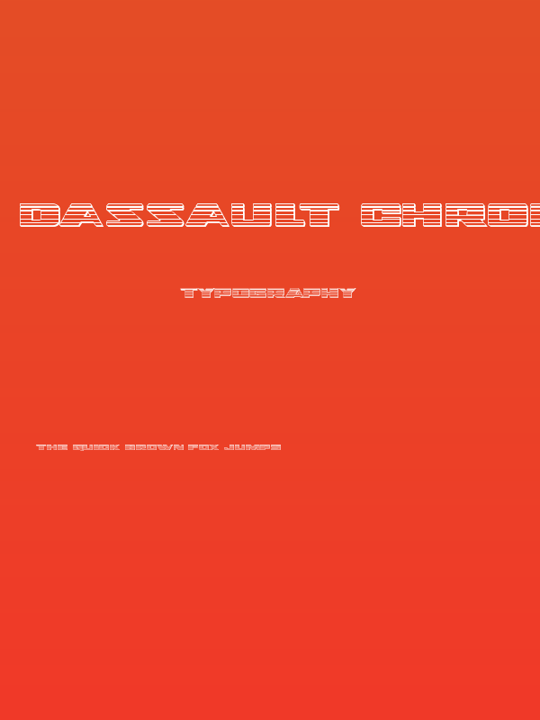 Dassault Chrome Poster