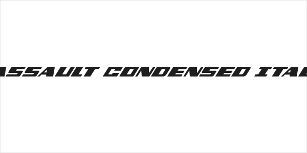 Dassault Condensed Italic Logo