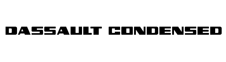 Dassault Condensed  Скачать бесплатные шрифты