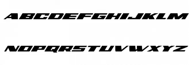 Dassault Expanded Italic 字体 小写