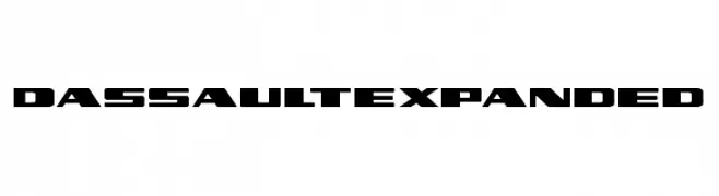 Dassault Expanded  免费字体下载
