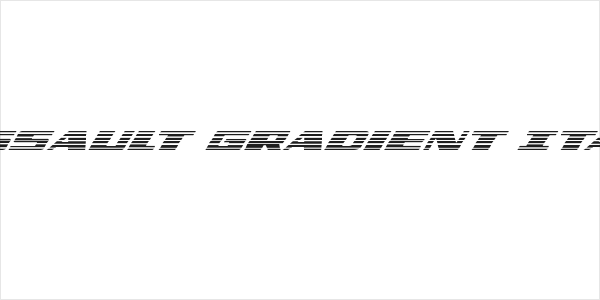 Dassault Gradient Italic Logo