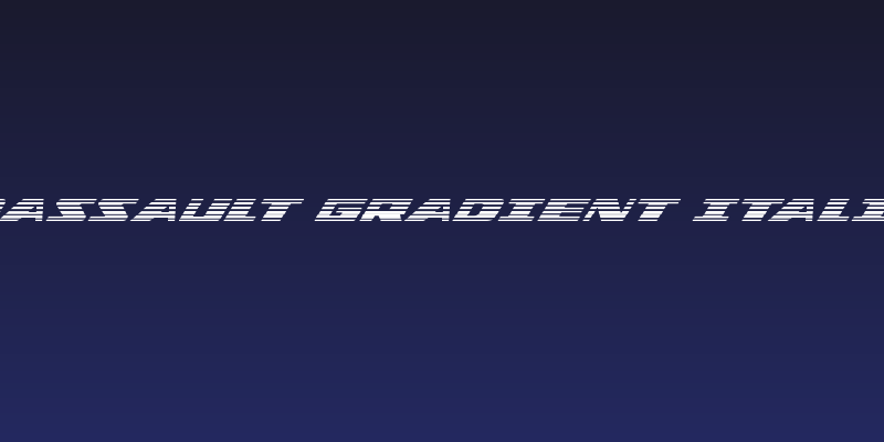 Dassault Gradient Italic Social Header