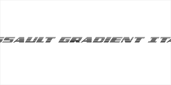 Dassault Gradient Italic Logo