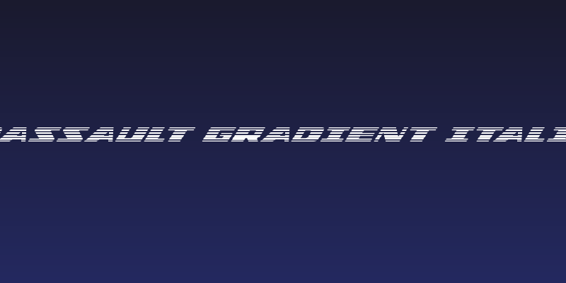 Dassault Gradient Italic Social Header