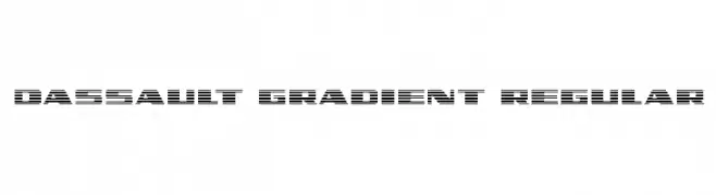 Dassault Gradient Regular  Frei Schriftart Herunterladen