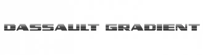 Dassault Gradient  Frei Schriftart Herunterladen