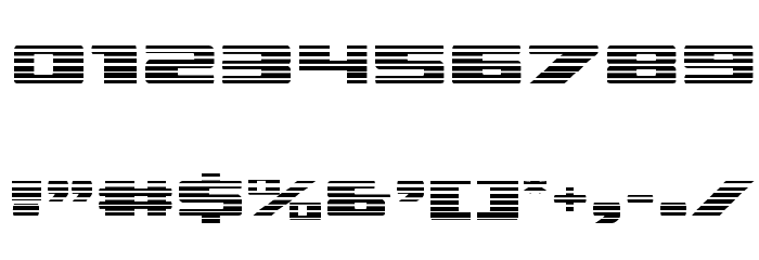 Dassault Gradient Font OTHER CHARS