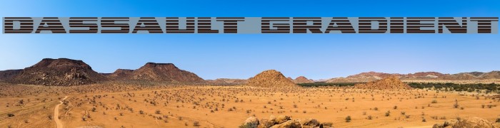 Dassault Gradient Font examples