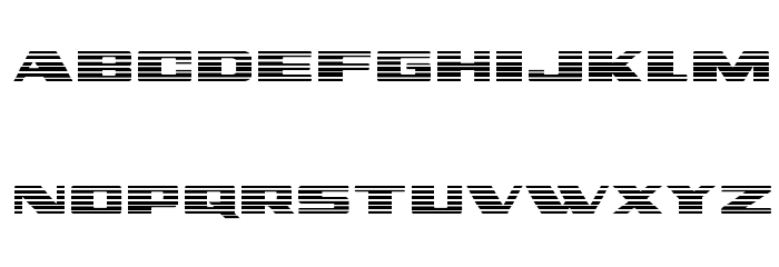 Dassault Gradient Font LOWERCASE