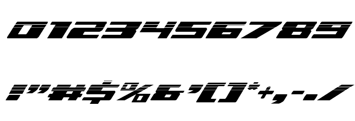Dassault Halftone Italic Font OTHER CHARS